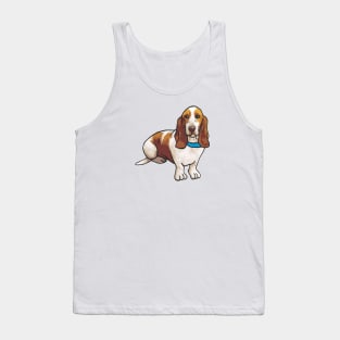 Basset Hound Dog Tank Top